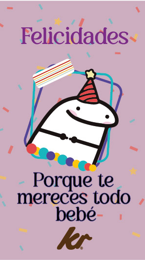 Tarjeta Deformito felicidades