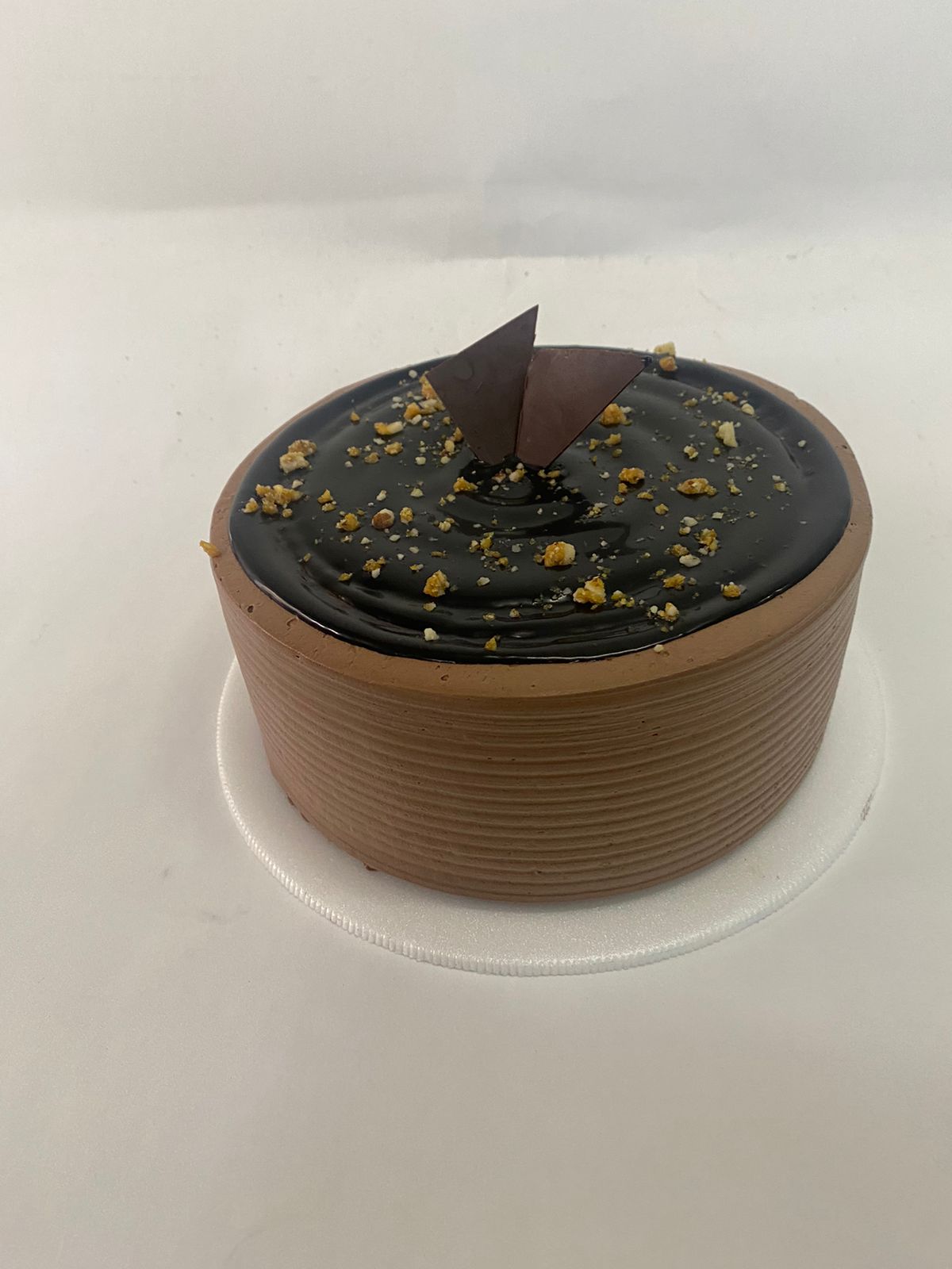 Torta de Chocolate con Nuez Caramelizada