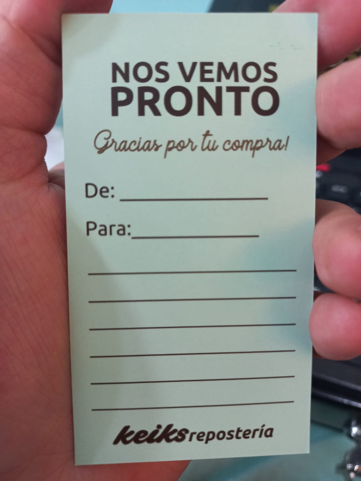Tarjeta Regalo