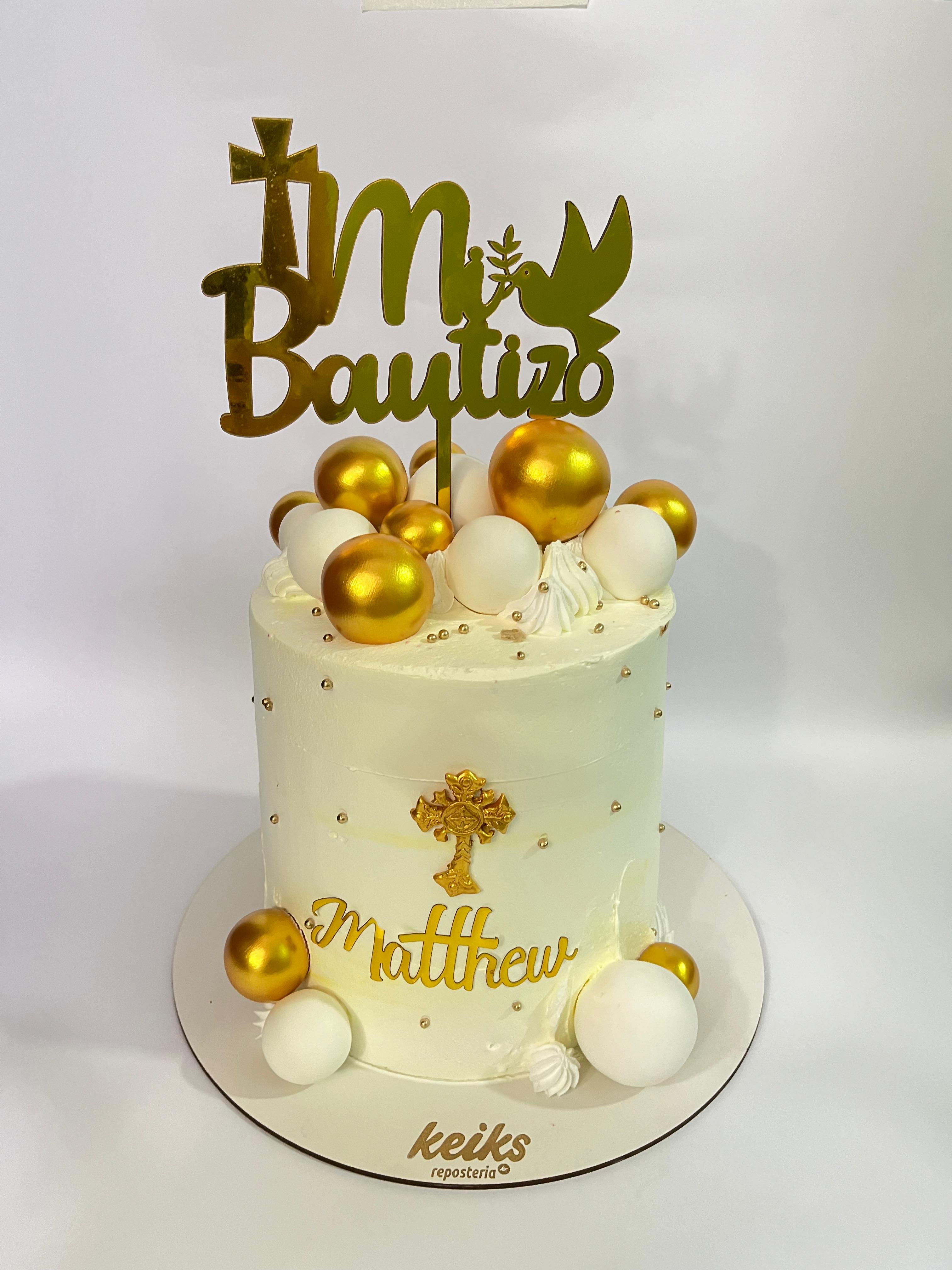 Torta en crema Mi Bautizo
