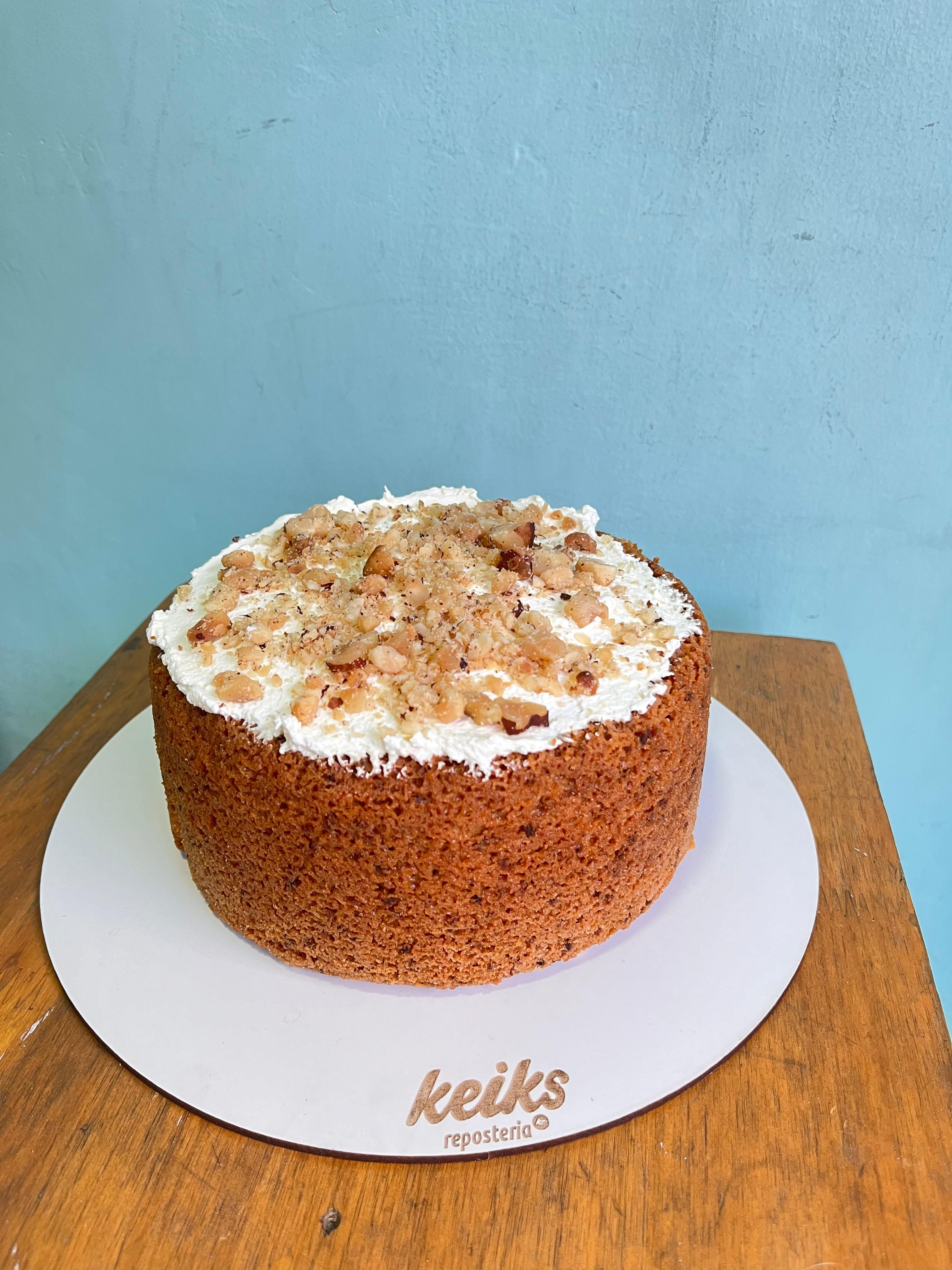Torta de zanahoria sin azúcar 