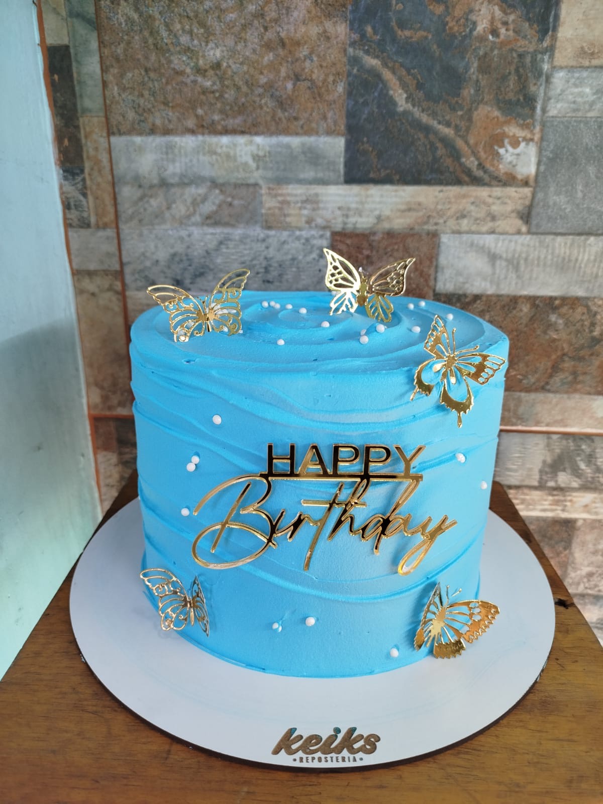 Torta Mariposas Doradas 