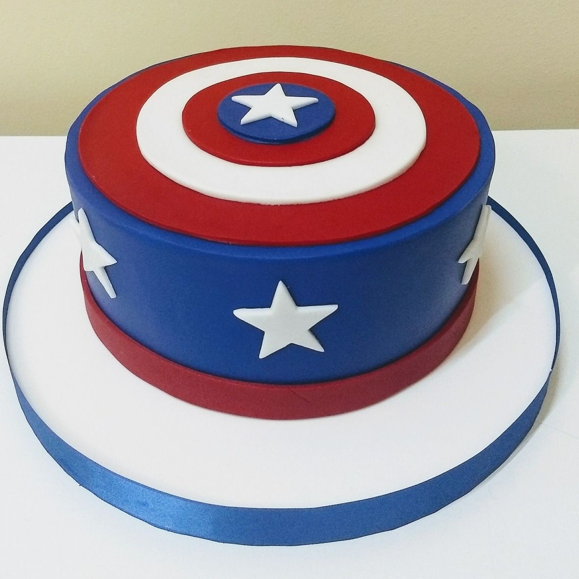 Torta Capitan America