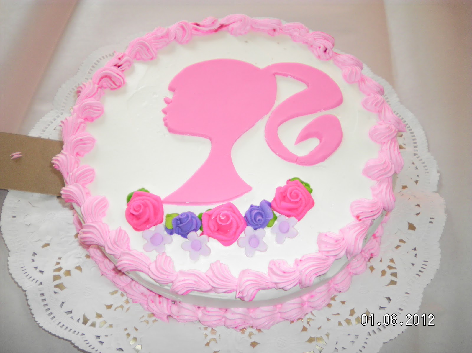 Torta Barbie Ref 1521