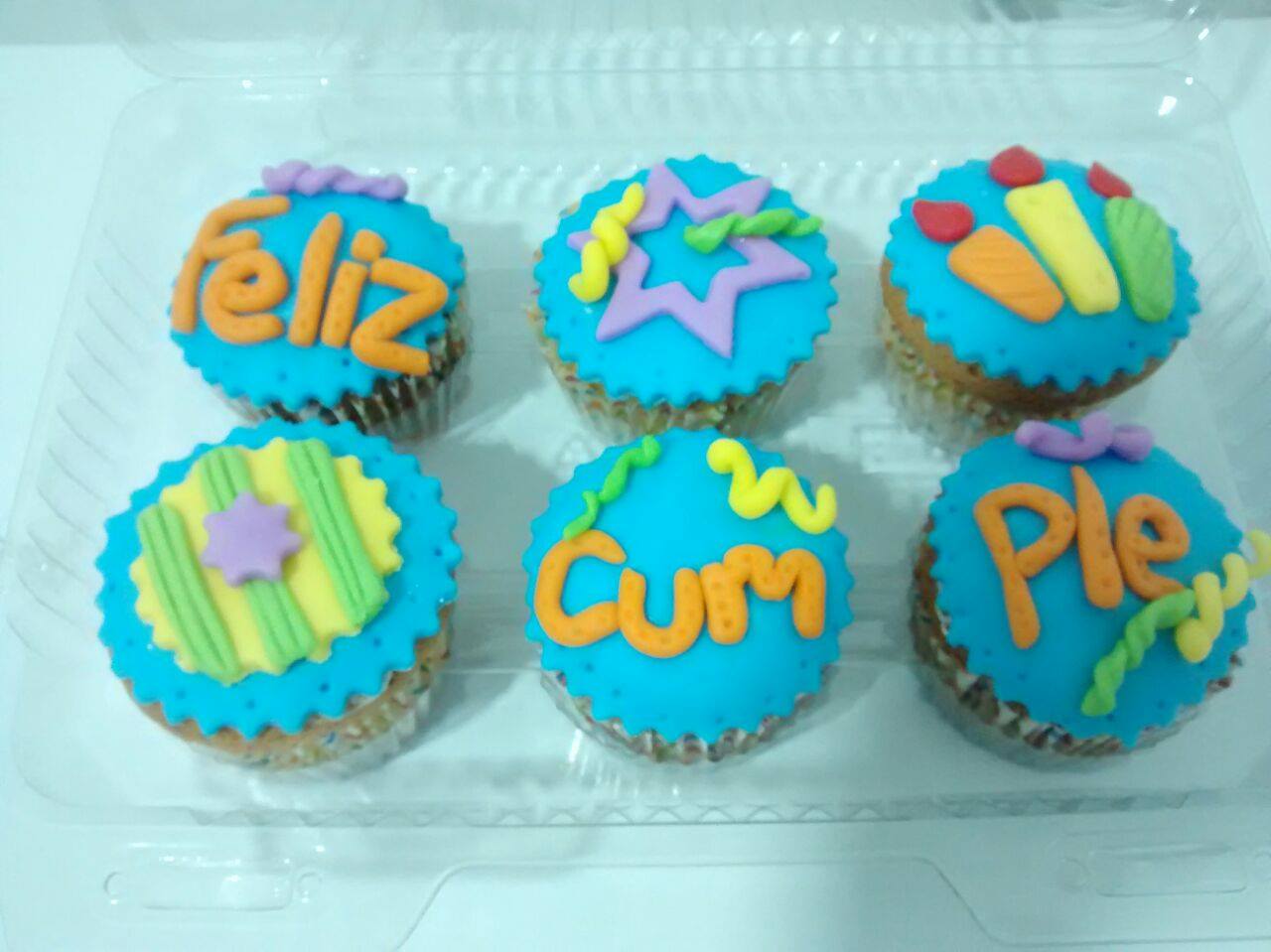 Cupcakes Feliz Cumple
