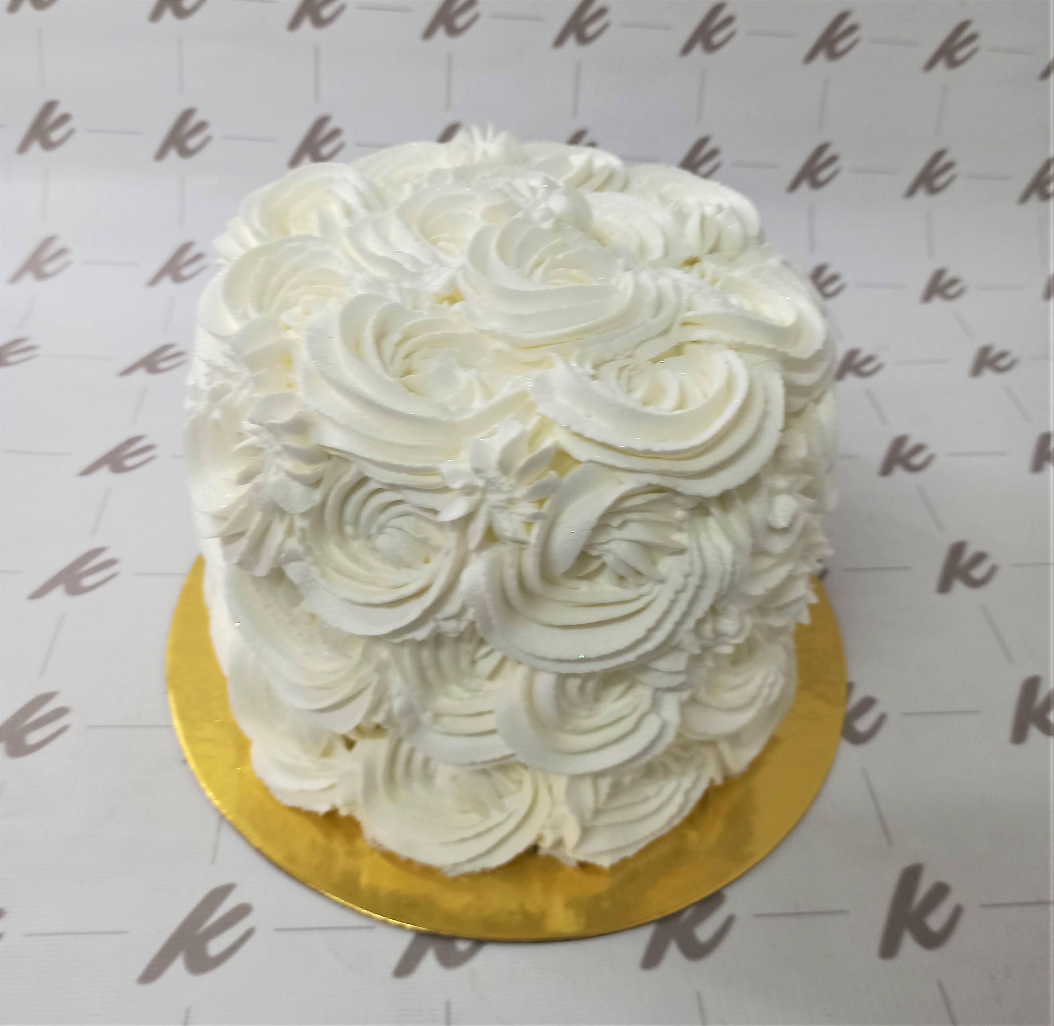 Torta básica en crema