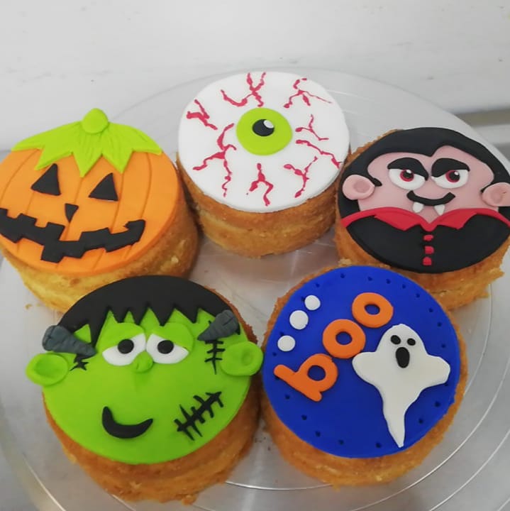 Mini tortas Halloween